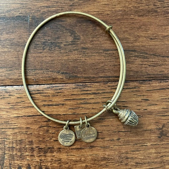Alex & Ani cupcake charm bangle - Picture 1 of 1